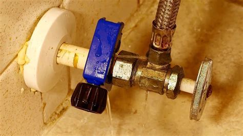 valve under sink leaking|How to Fix a Leaking Shutoff Valve